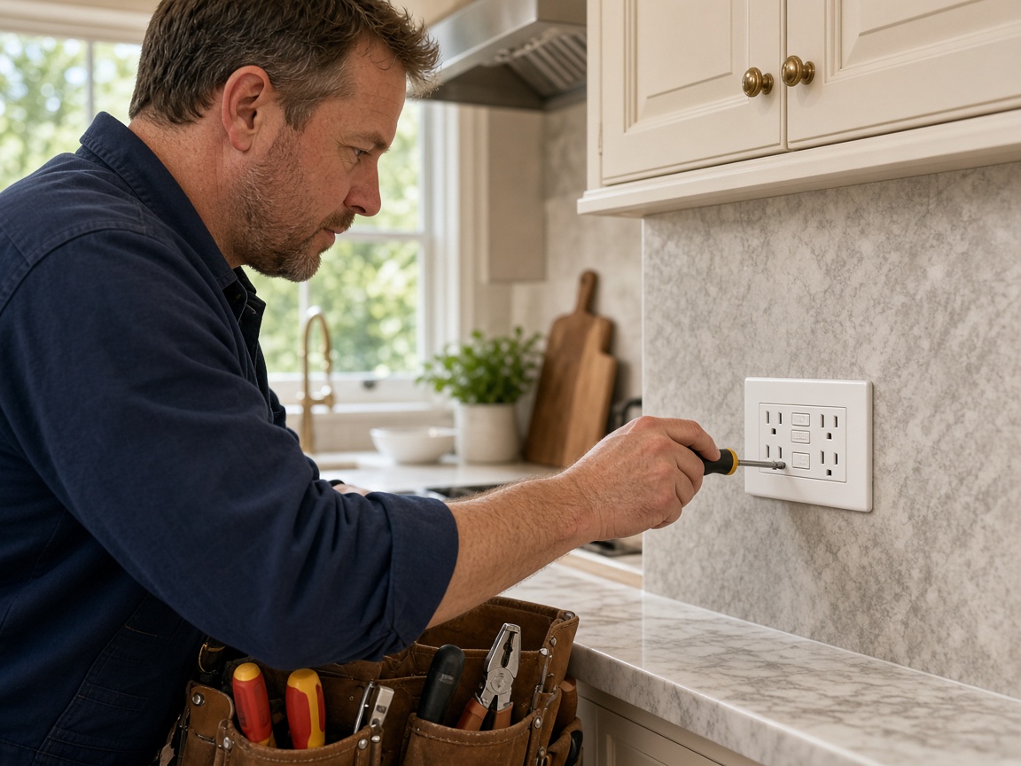 Cost Guide For GFCI Outlet Upgrades In Lake Forest Kitchens