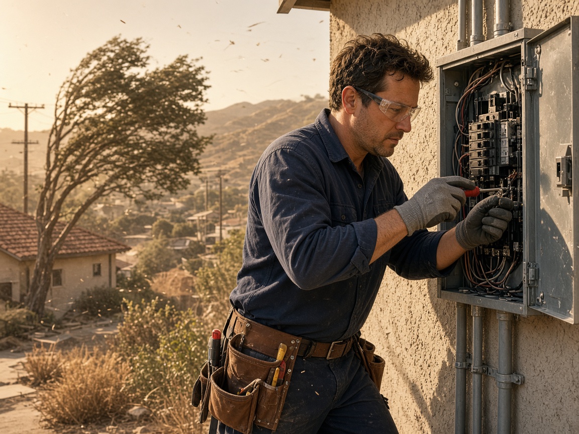 Preventing Power Surges After Santa Ana Winds Hit Lake Forest